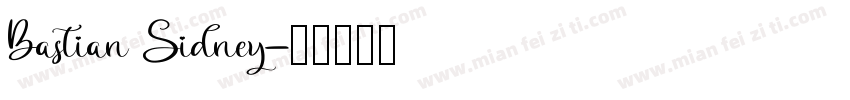 Bastian Sidney字体转换